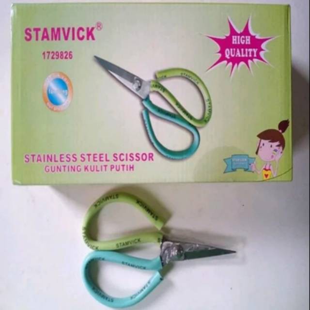 

Gunting kodok 8inch -gunting bahan kain tailor scissors