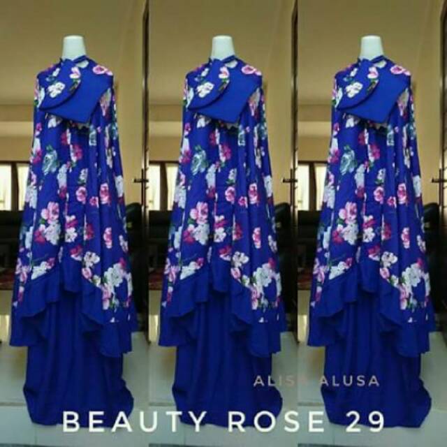 Mukena beauty rose