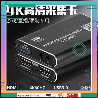 (BISA COD) RCHMDSHP  ALLOYSEED HDMI Video Capture Card Adapter USB 3.0 4K - RU900