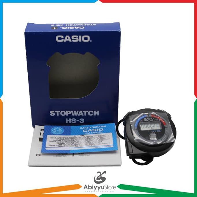 Jual Stopwatch Casio HS3 Stop Watch Casio HS3 Alat Pengukur Waktu