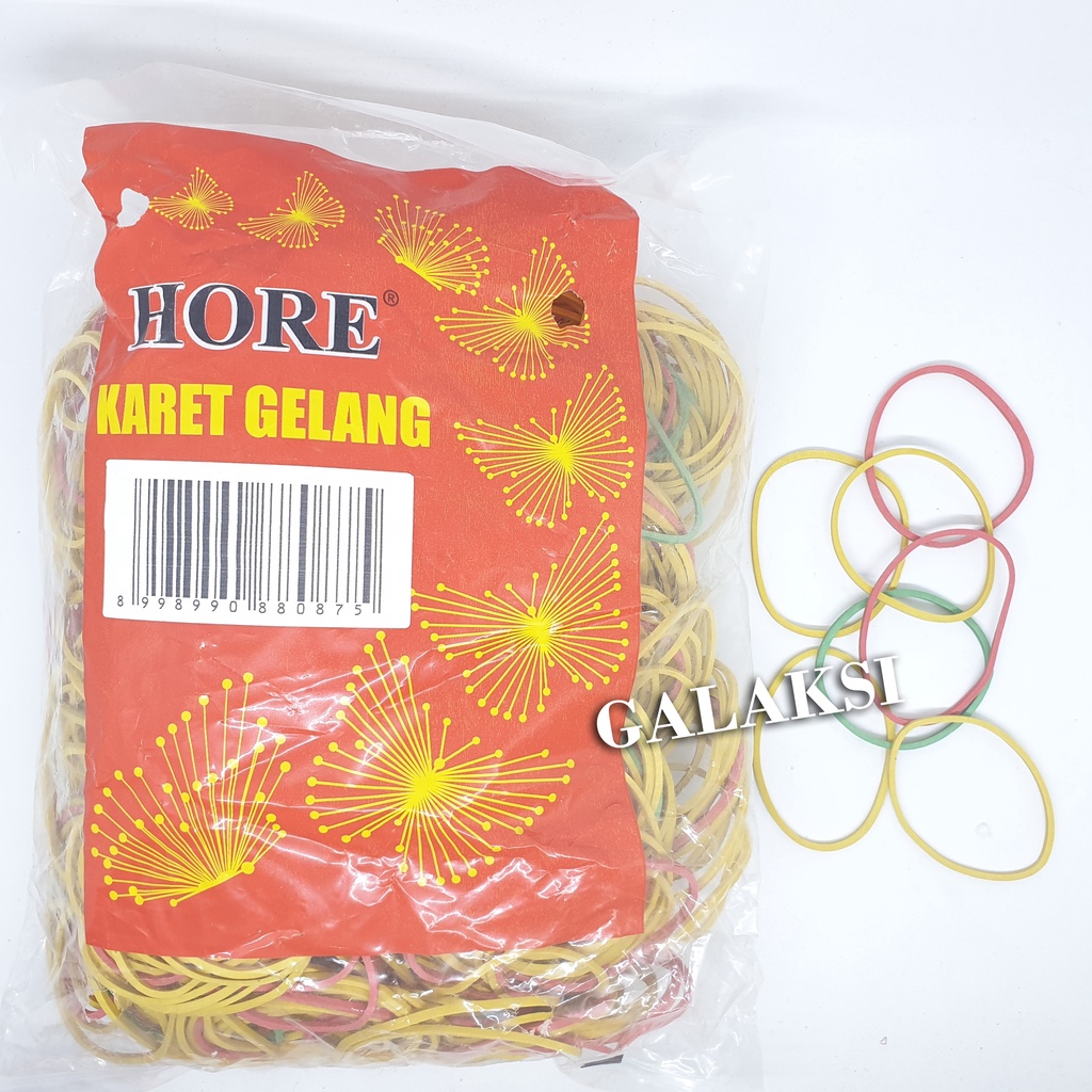 

KARET GELANG MENTAH 400GR HORE