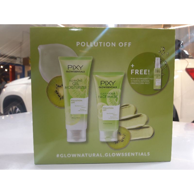 PAKET PIXY POLLUTION OFF #GLOWSSENTIALS