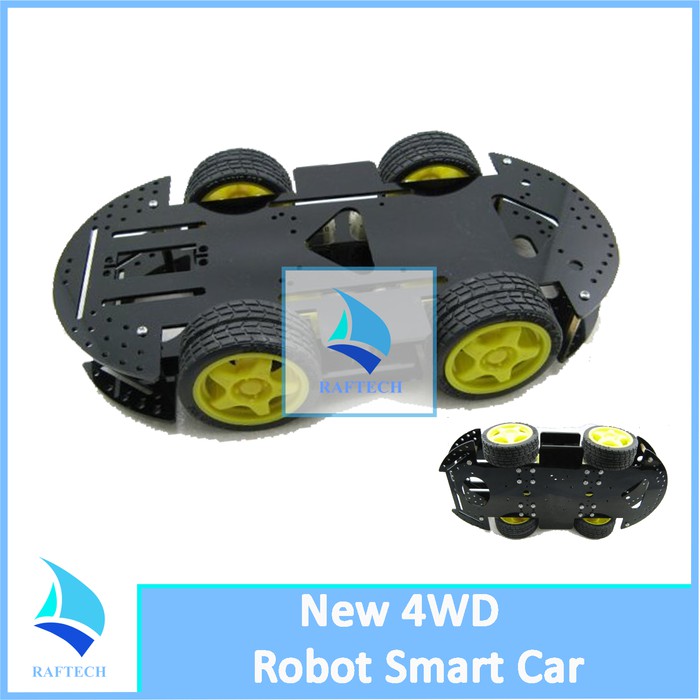 [TG-15] New 4WD Robot Smart Car Kits Chassis Mobile Platform 4 Drive