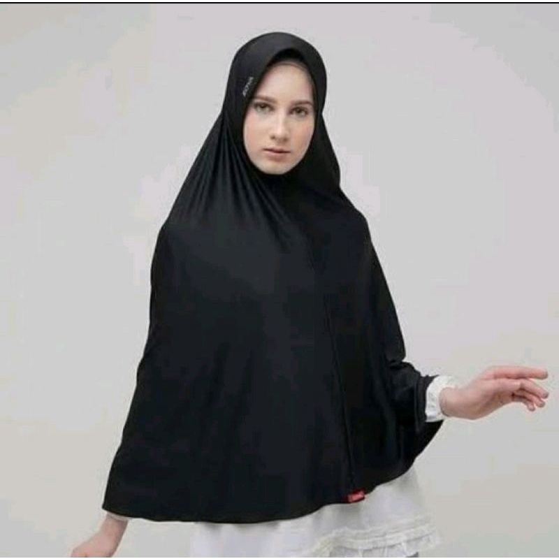 Hijab instan kerudung syar'i bergo zoya marsha glitering & marsha sparkling warna basic