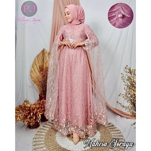 (COD)MAHESA SORAYA/GAMIS PESTA MEWAH