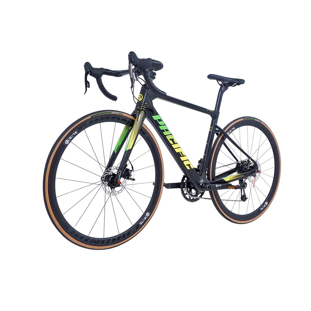 SEPEDA BALAP PACIFIC SPECTRE 5.0 SRAM RIVAL 2X11 SPEED FRAME CARBON 700C ROAD BIKE