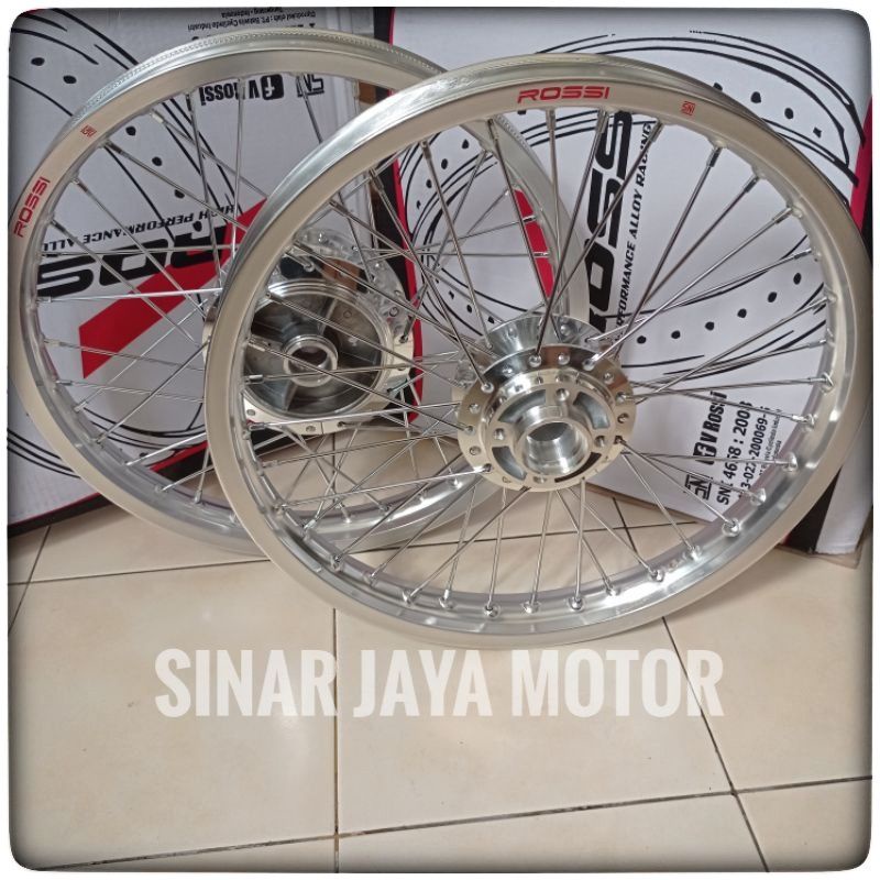 VELG RX KING PAKETAN RING 17 18 DEPAN BELAKANG PNP