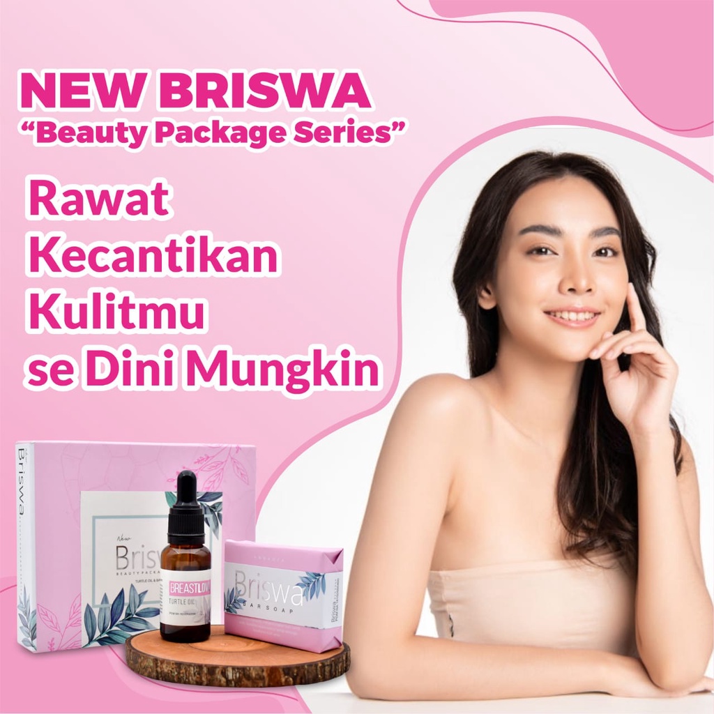 New Briswa - Beauty Package Minyak  Pembesar Pengencang Payudara Menghilangkan Bekas Jerawat