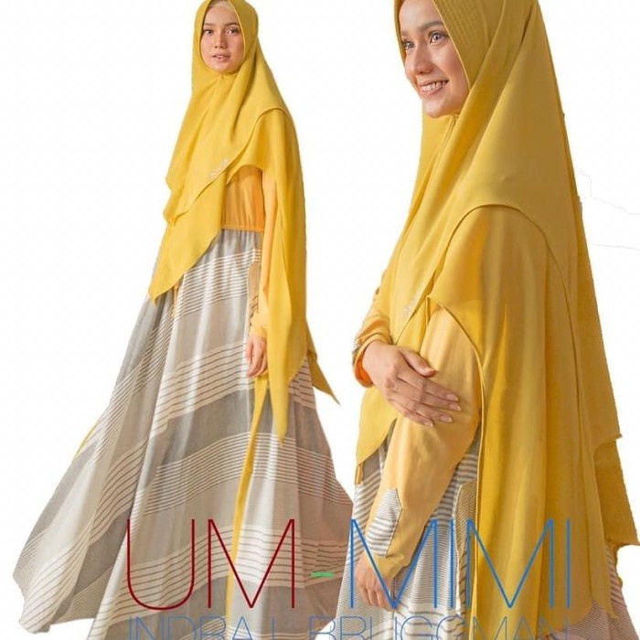 PREMIUM HANIFA SYARI BY UMMIMI - KUNING
