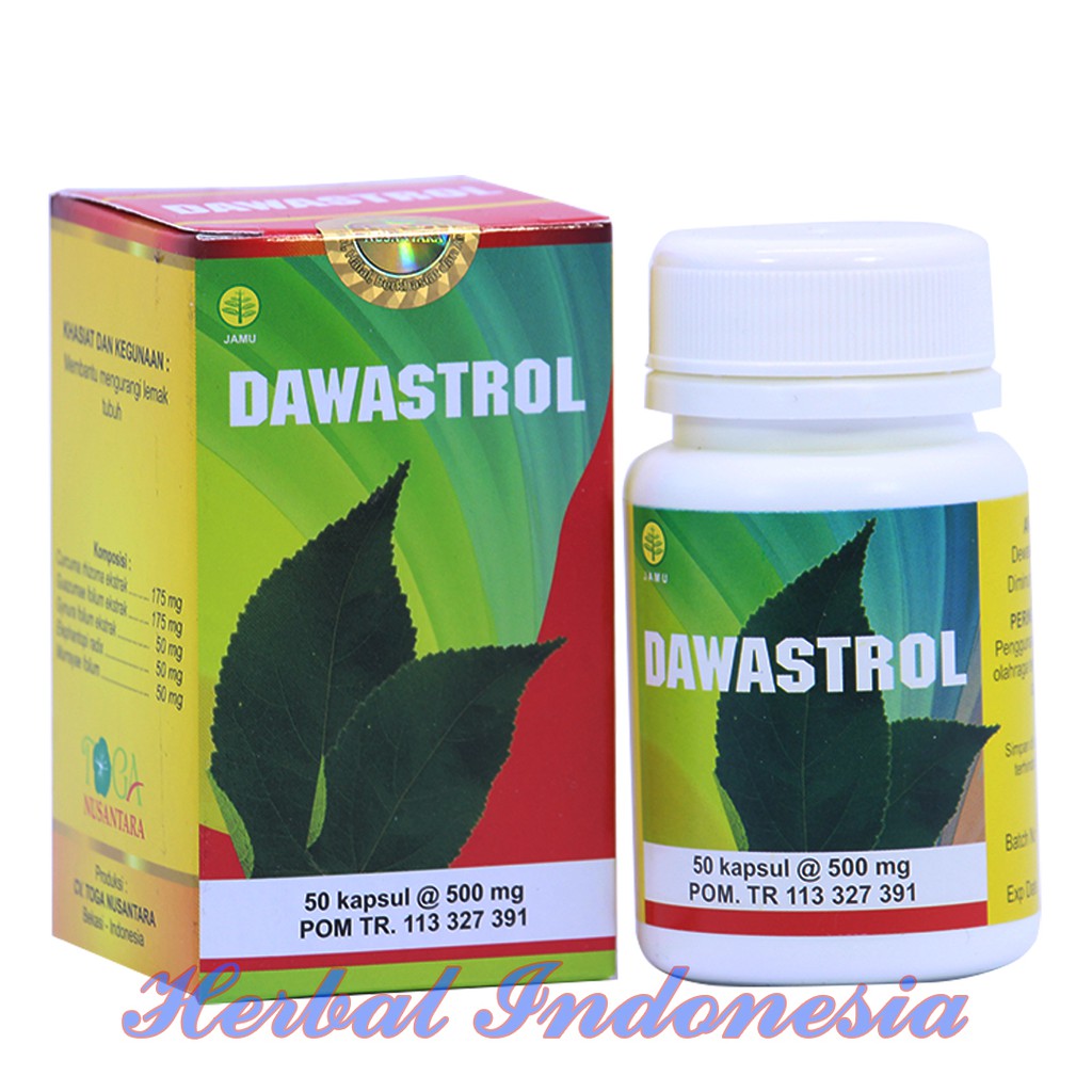 Dawastrol Obat Herbal Atasi Kolesterol Toga Nusantara