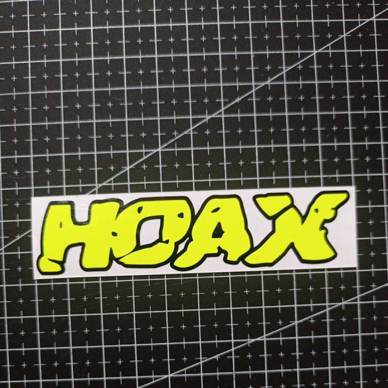 STICKER HOAX CUTTING