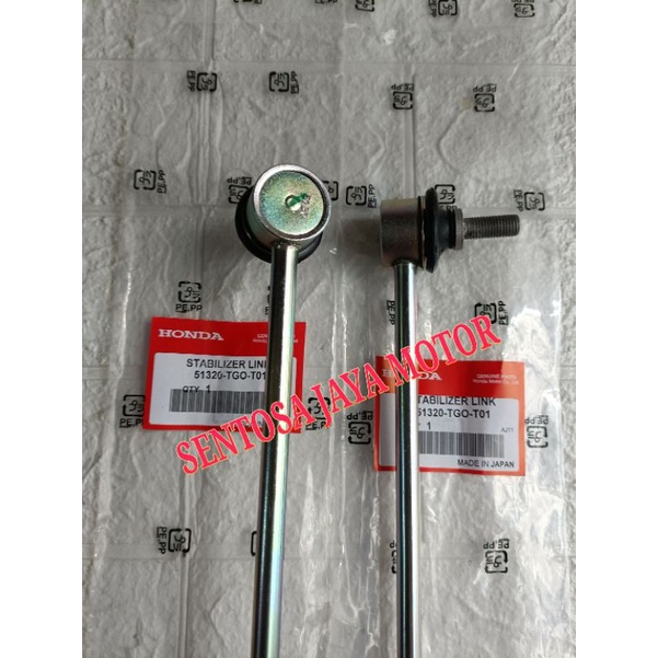 LINK STABIL-STABILIZER DEPAN JAZZ S  RS GE8 2008 2009 2010 2011 2012 2013 BRIO MOBILIO CITY GM2 Original 1PC