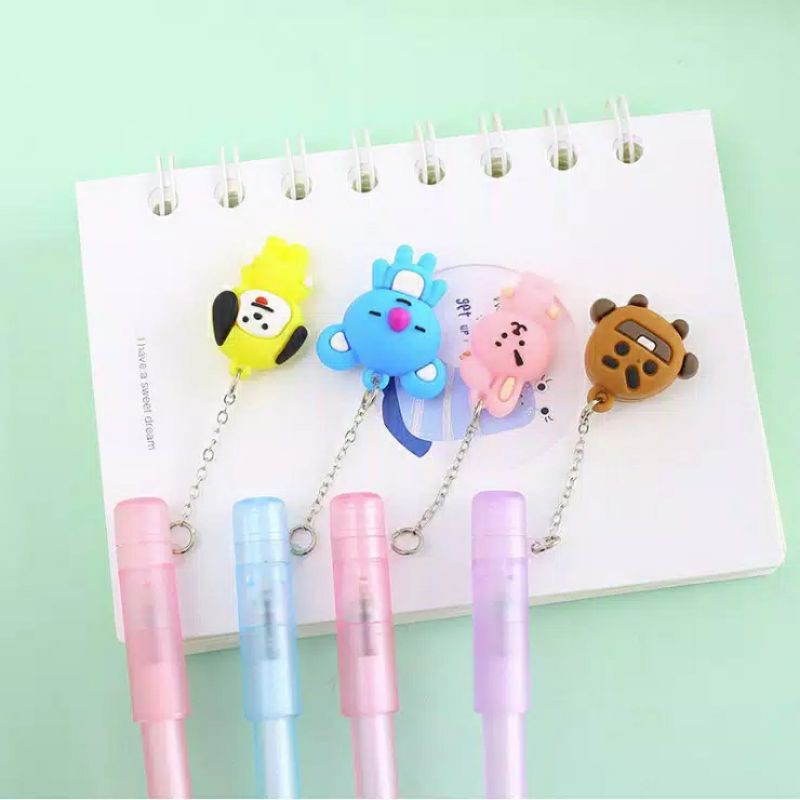 

pulpen gantungan bt21