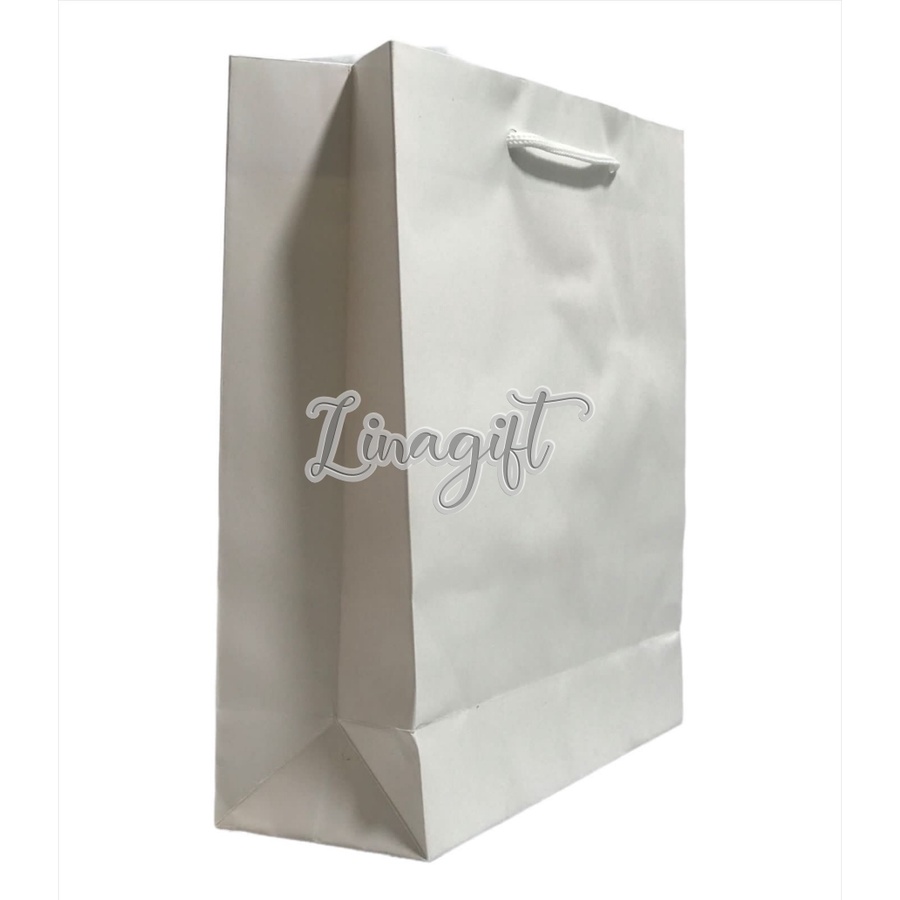 ( Ecer ) PAPER BAG SHOPPING BAG TAS KADO KERTAS KECIL BESAR POLOS COKLAT WARNA GOODIE BAG BERBAGAI MACAM UKURAN MERK WARNA