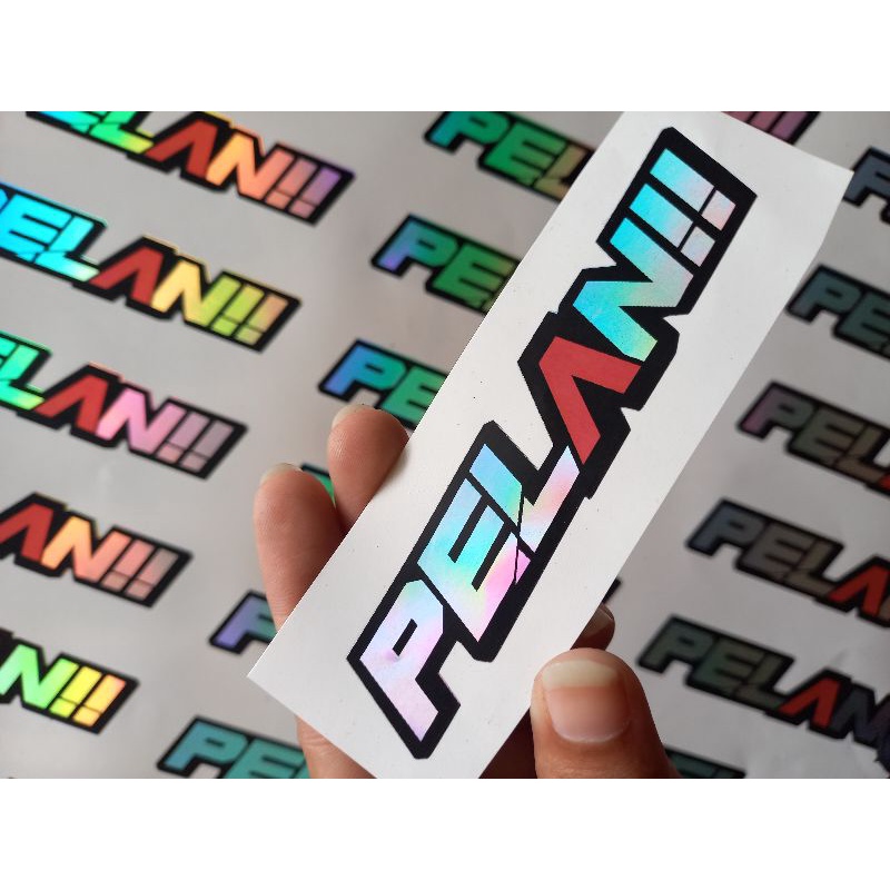 

STIKER HOLOGRAM PELANGI / PELAN