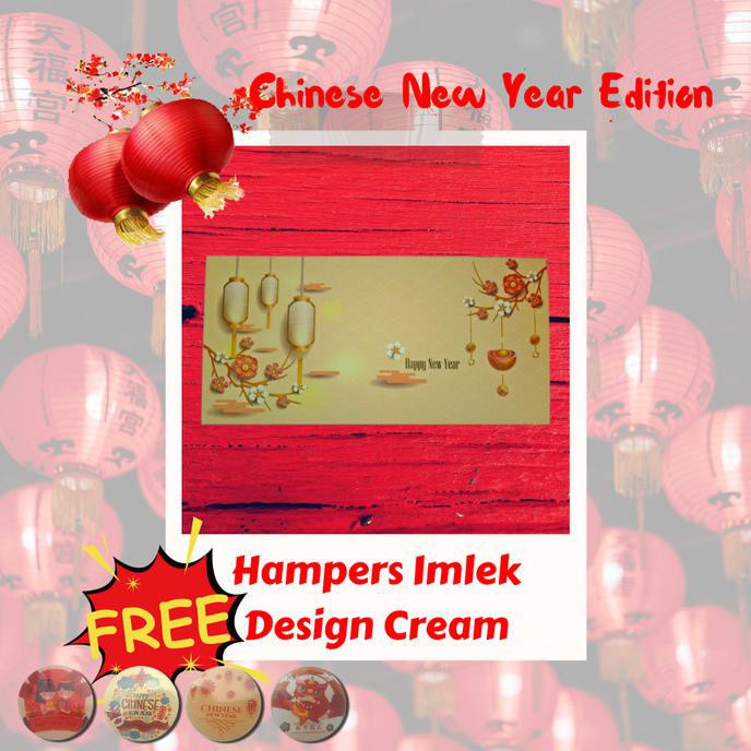 

Box hampers Imlek /Dus kue Imlek / kotak kue kering Imlek /dus parcel