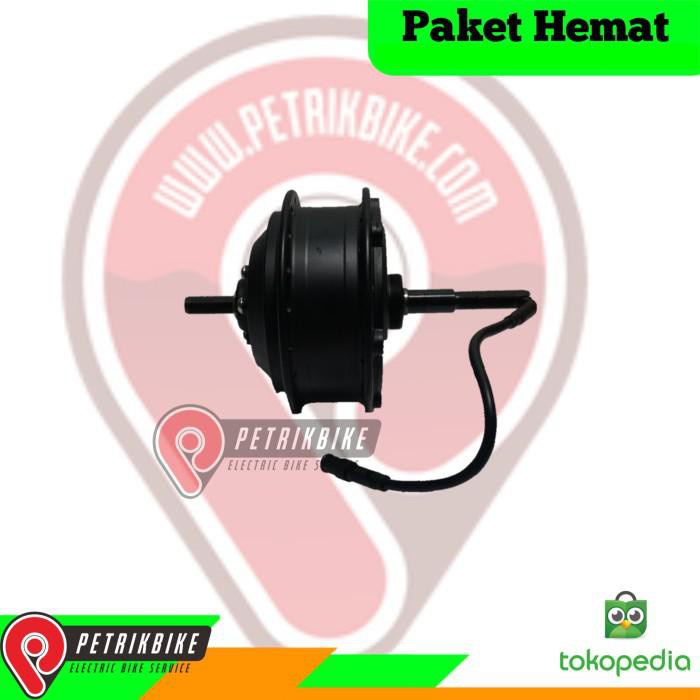 Promo Toko Dina | Kit Set Dinamo Hub Motor Belakang Drat Sepeda Listrik Ii Petrikbike