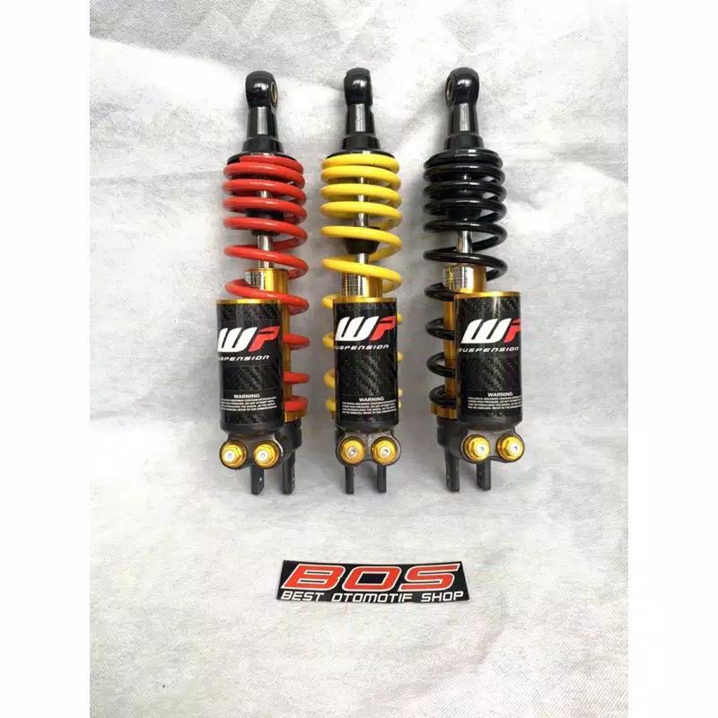 Shockbreaker/shock belakang matic tabung bawah model wp carbon series uk310-330 mio,fino