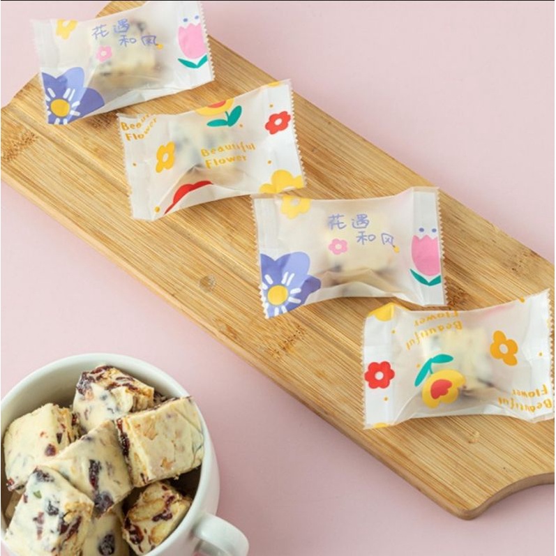 PLASTIK SEALER NASTAR COOKIES BUNGA LOVELY BERBAGAI UKURAN PS-7-15