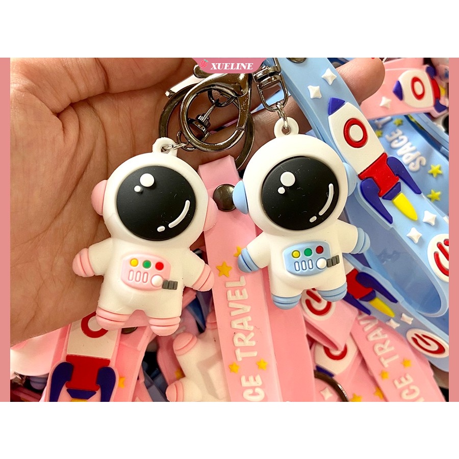 Kartun Astronot Keychain Tren Panas 2021 Ready Stock