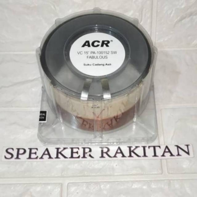 Spul spool voice coil speaker ACR 15inch PA-100152 SW Fabulous ORIGINAL