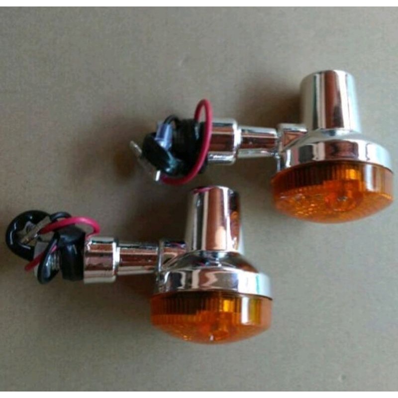 lampu sen bulat klasik sen klasik bulat crome