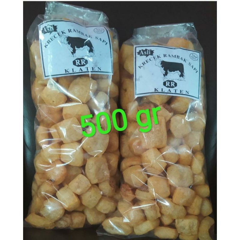 

kerupuk rambak krecek kulit sayur