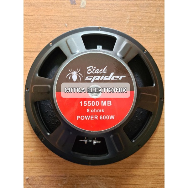 SPEAKER 15 INCH BLACK SPIDER Woofer 15500 MB BLACK SPIDER 15500MB 15 INCH Blackspider 15500