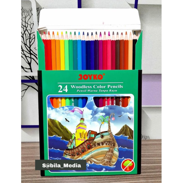 

Pensil warna joyko 24 warna