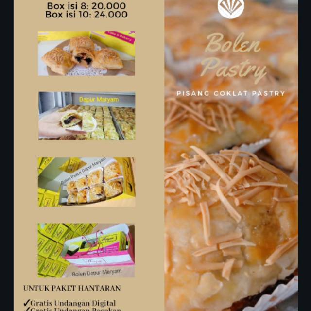 

Bolen Pastry Dapur Maryam kebumen