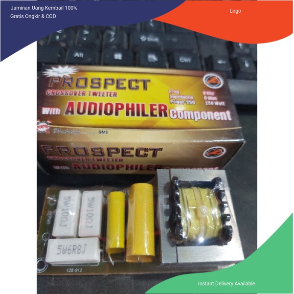 

Crossover tweeter with audio philer