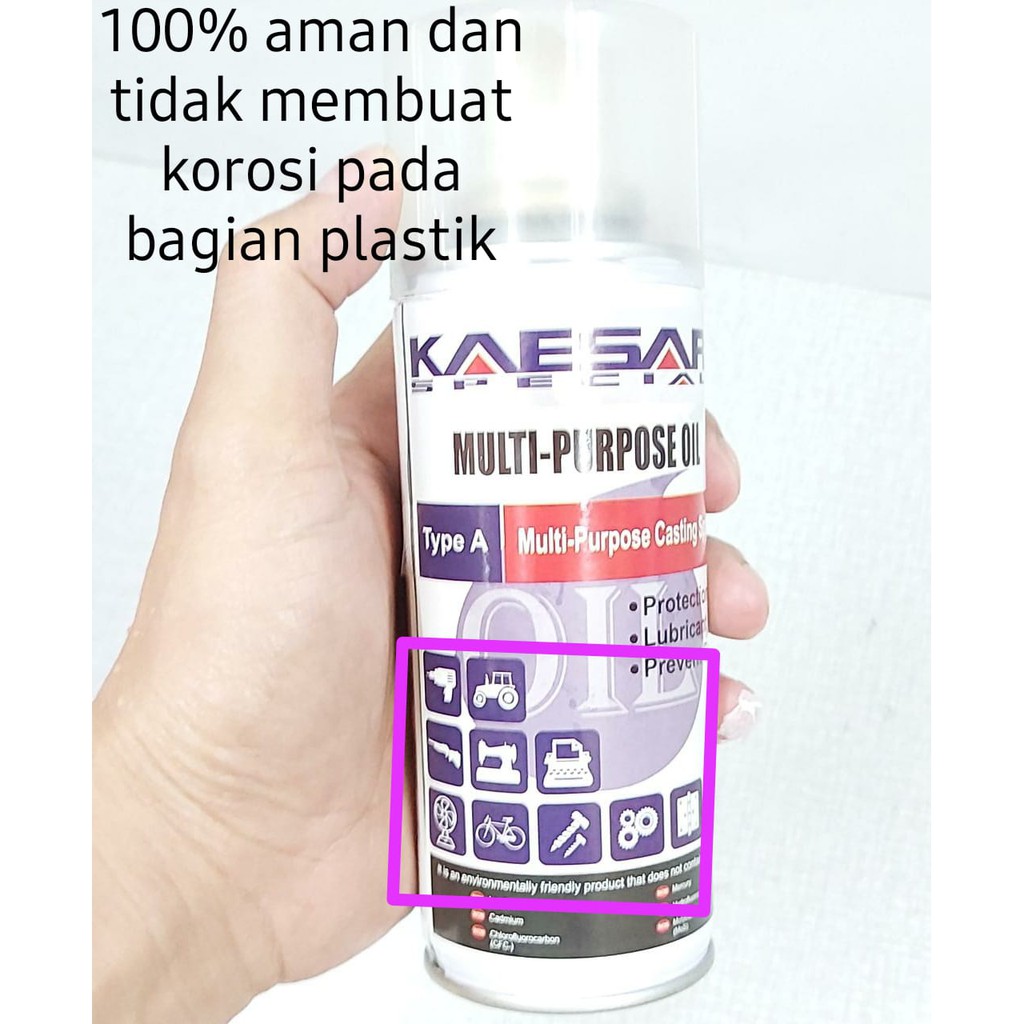 minyak semprot serbaguna/multi-purpose oil - merk.KAESAR