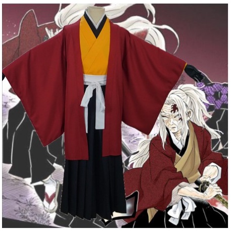 KIMETSU NO YAIBA COSPLAY COSTUMES KEIKOKU ENICHI COSPLAY