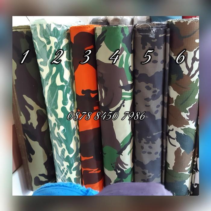 Celana Kain Ripstop Loreng - Bahan Ripstok Tni - Kain Abri