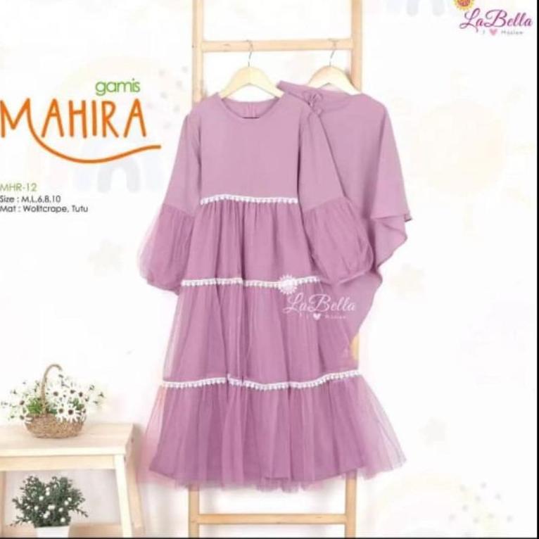GAMIS ANAK TANGGUNG PEREMPUAN USIA 7 8 9 10 11 12 13 14 15 TAHUN CLARA SYARI KIDS LENGKAP SAMA KERUD