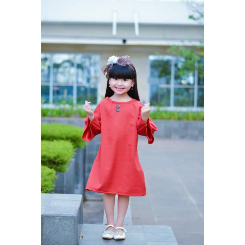 VINTAGE DRESS ANAK BABY SYIRA || MOSCREPE