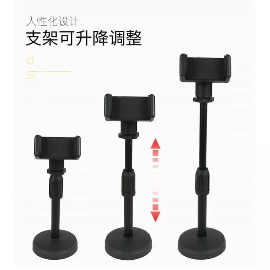 Stand Holder HD25 HP Handphone 360 Desktop Tripod Phone Holder HD-25