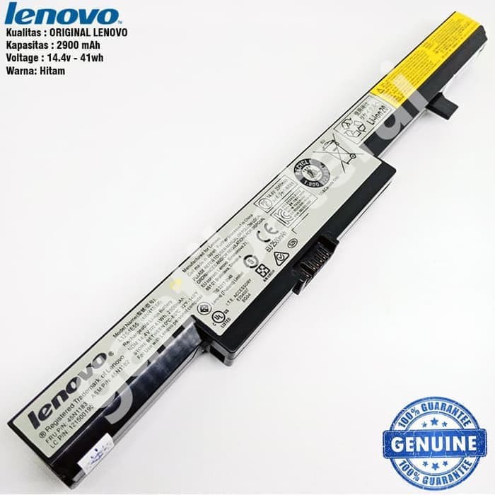 Original Baterai Lenovo B40-30, B40-45, B40-70, B50-45, B50-70, B50-30