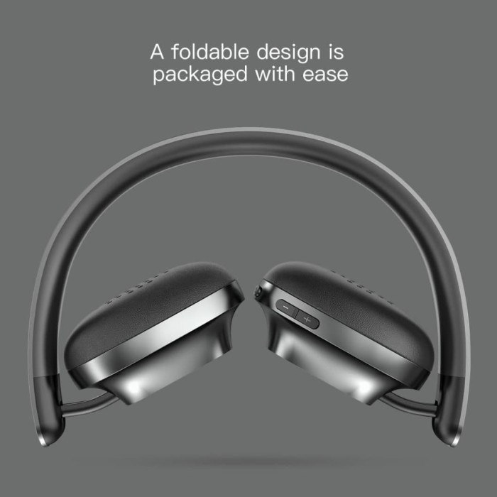 ELEKTRONIK AUDIO BASEUS D01 WIRELESS BLUETOOTH HEADPHONE / HEADSET BLUETOOTH BASEUS D01