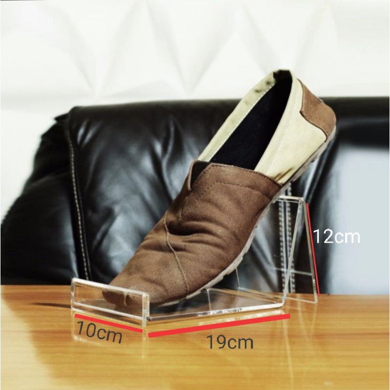 Akrilik Display Sepatu Tas dompet Akrilik 2mm murah