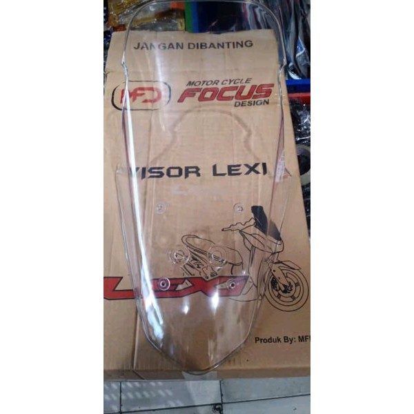 visor lexi bening ryben hitam