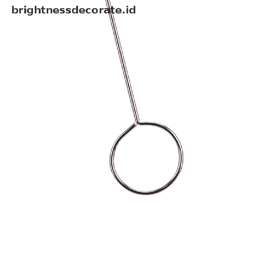 [birth] Stainless Steel Sewing Loop Turner Hook Needle Embroidery DIY Needlework Tools [ID]
