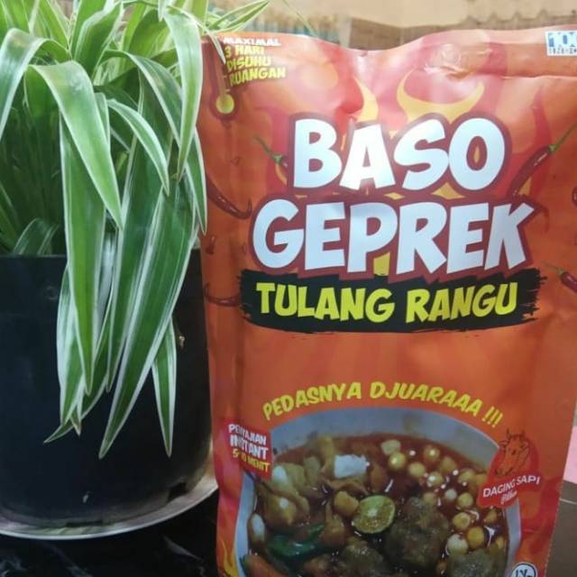 

Baso geprek tulang rangu