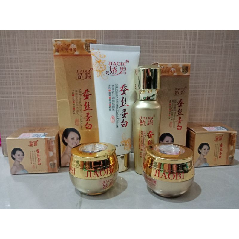 Paket Cream Jiaobi Taiwan lengkap Sabun Serum