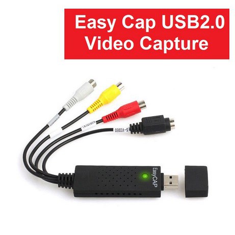 ITSTORE EasyCap Easy Cap Video Capture USB DVD AV Capture Video Card Adapter USB 2.0 Digital Easier Capture