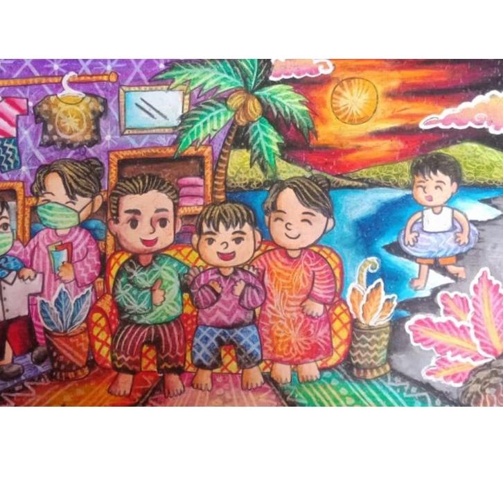 

Langsung Beliii.. Alat Gores Kerok Crayon Kreatif 1 set isi 5 ,Bonus 1 Buah Kuas Crayon