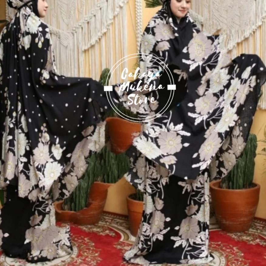 ✹ MUKENA BALI BATIK MOTIF BUNGA // MUKENA BALI DEWASA ✳