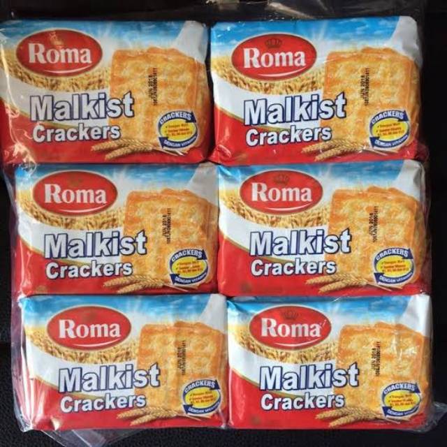 BISKUIT ROMA MALKIST CRACKERS 135GR