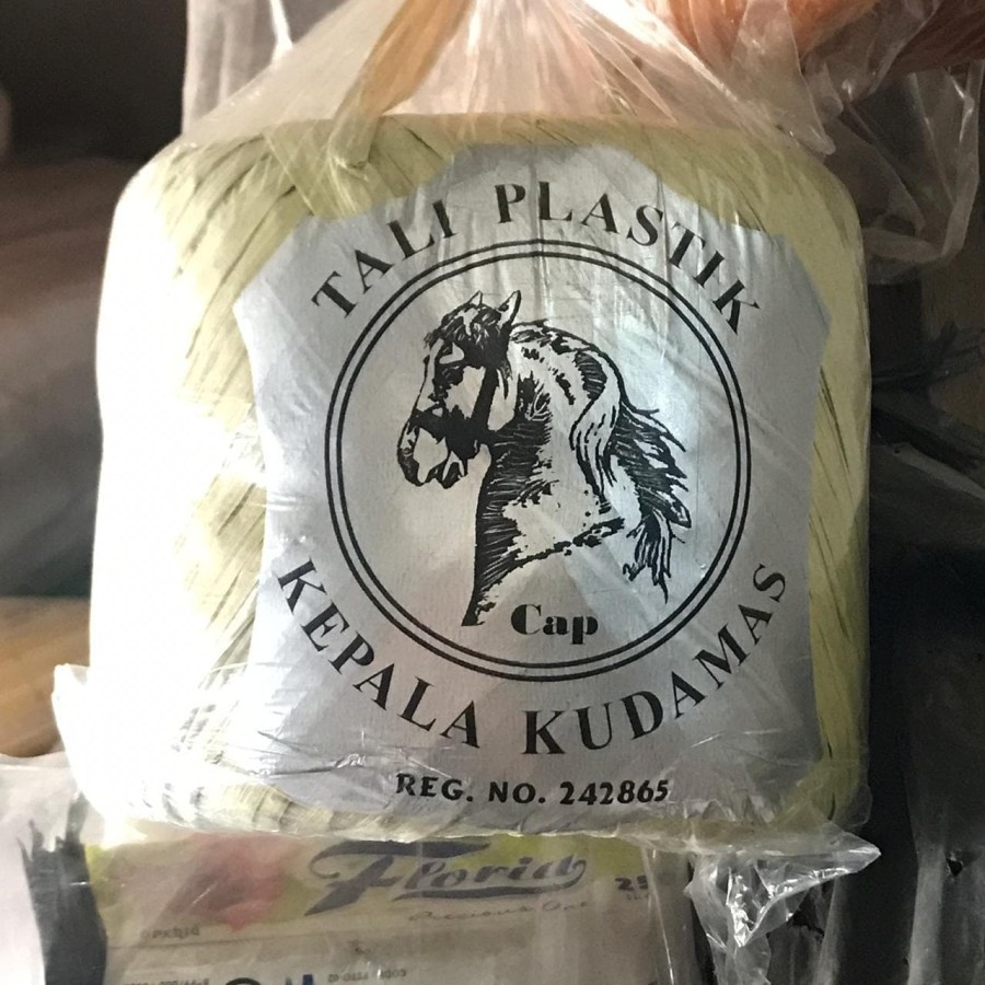 Tali Plastik Rafia Cap Kepala Kuda Mas - Gosend / Grab Only