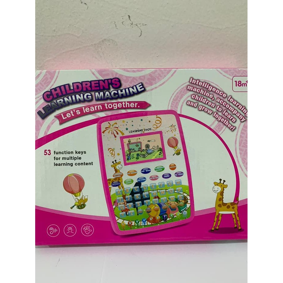 Mainan anak edukasi / e learning pad murah
